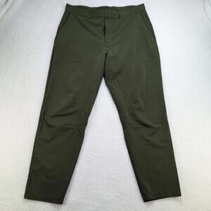 Fabletics The Don Athletic Pants Olive Green Men’s Size Large 34x30 Stretch